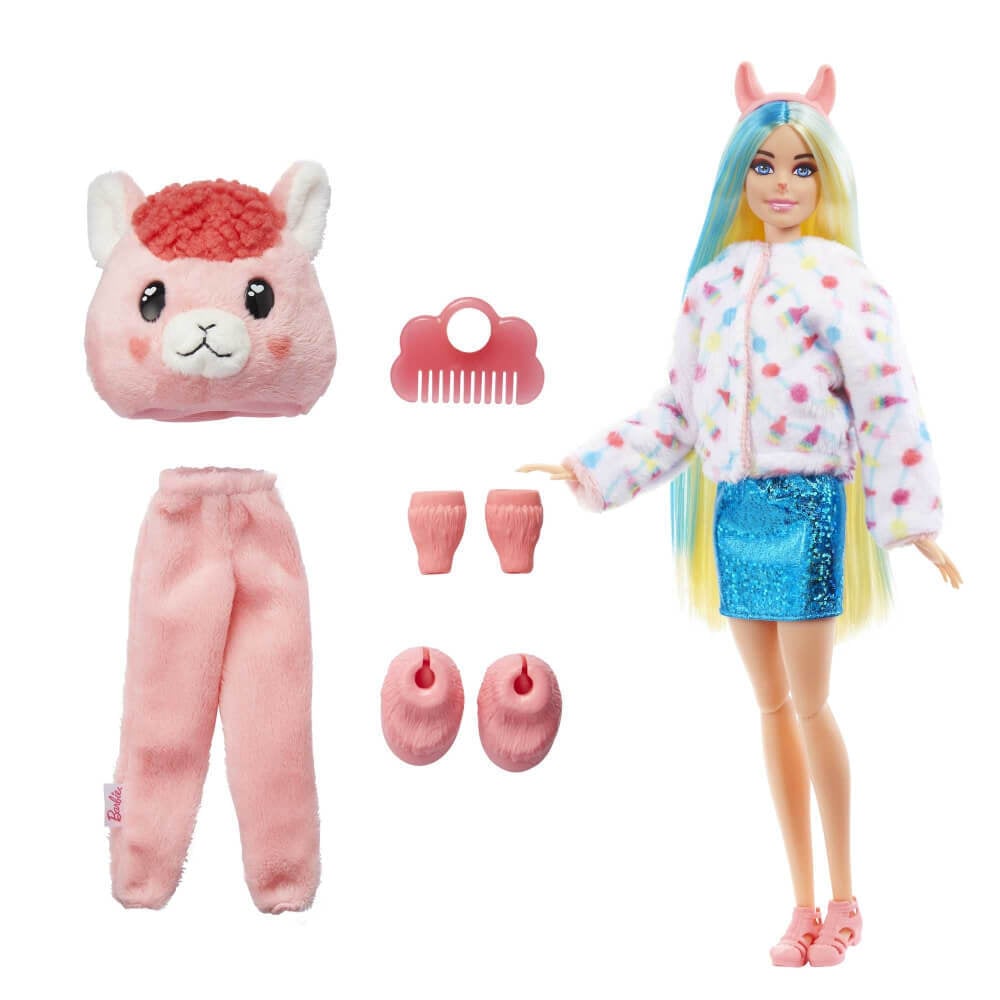 Кукла Barbie Cutie Reveal Забавная лама (HJL60) - фото 5