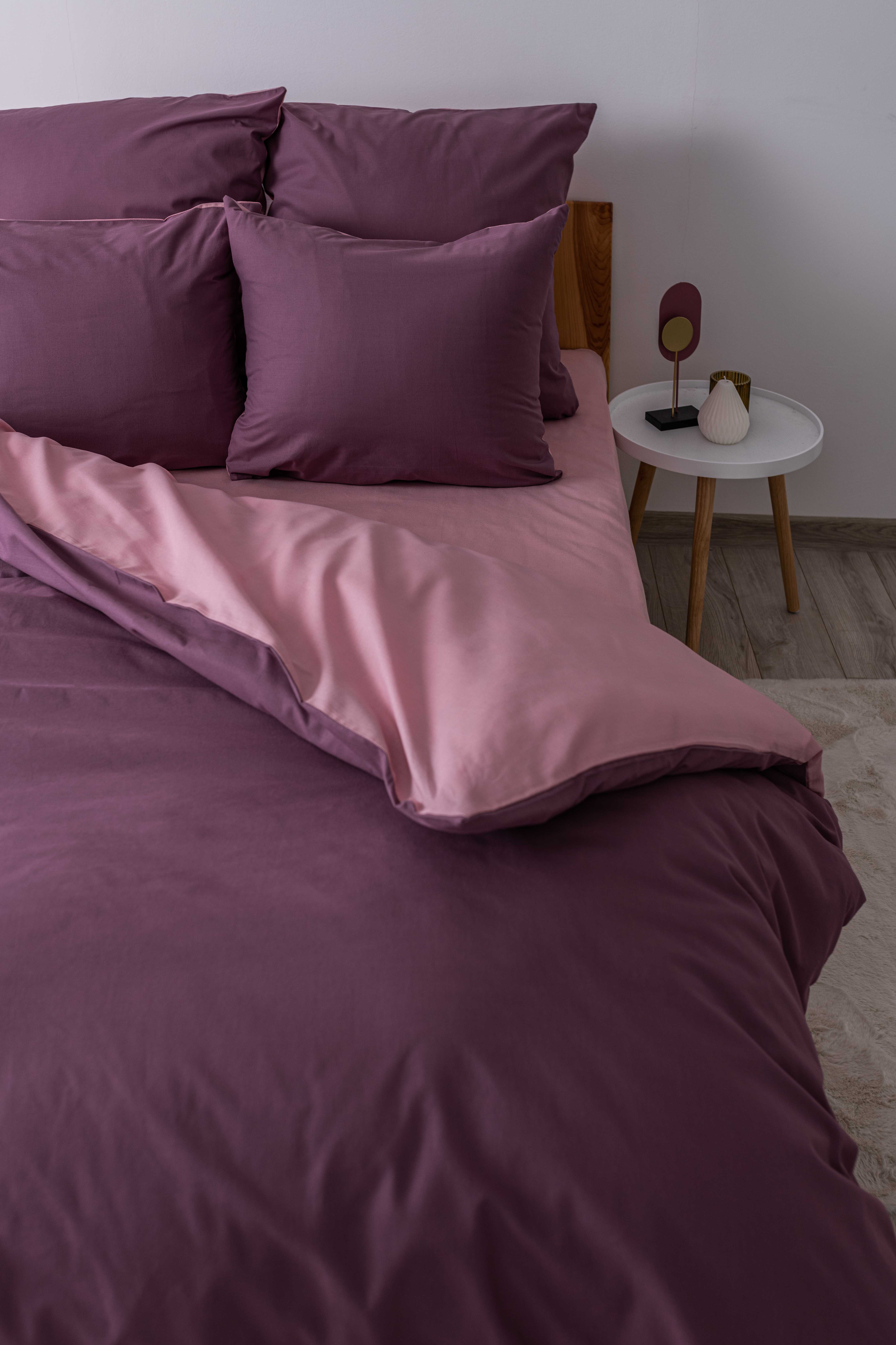 Комплект постільної білизни ТЕП Happy Sleep Рожевий Турмалін сімейний рожевий з фіолетовим (2-03797_26220) - фото 4