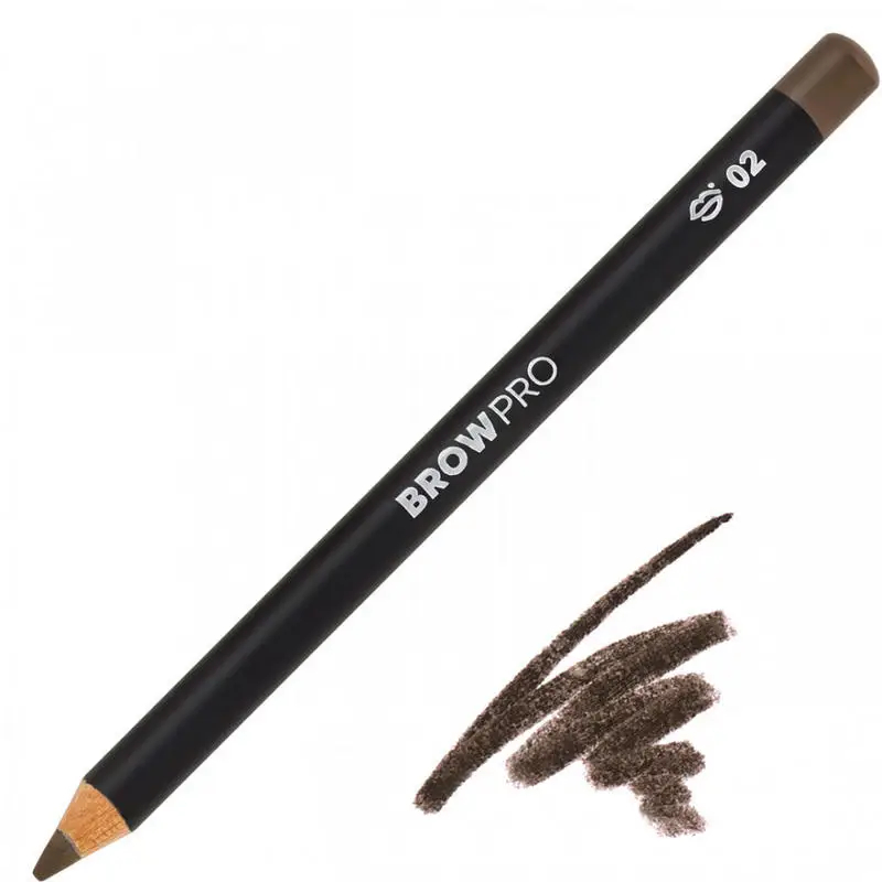 Карандаш для бровей Sinart Podery Eyebrow Pencil 02 пудровый 1.2 г - фото 1