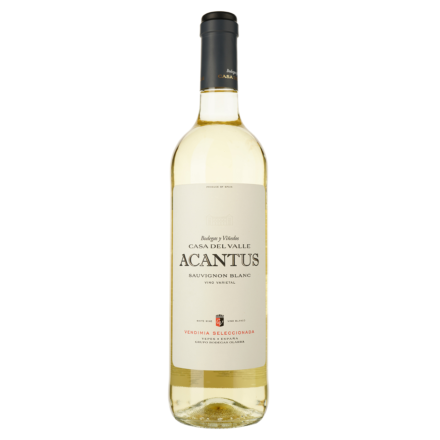 Вино Bodegas Olarra Acantus Blanco, белое, сухое, 11,5%, 0,75 л (5139) - фото 1