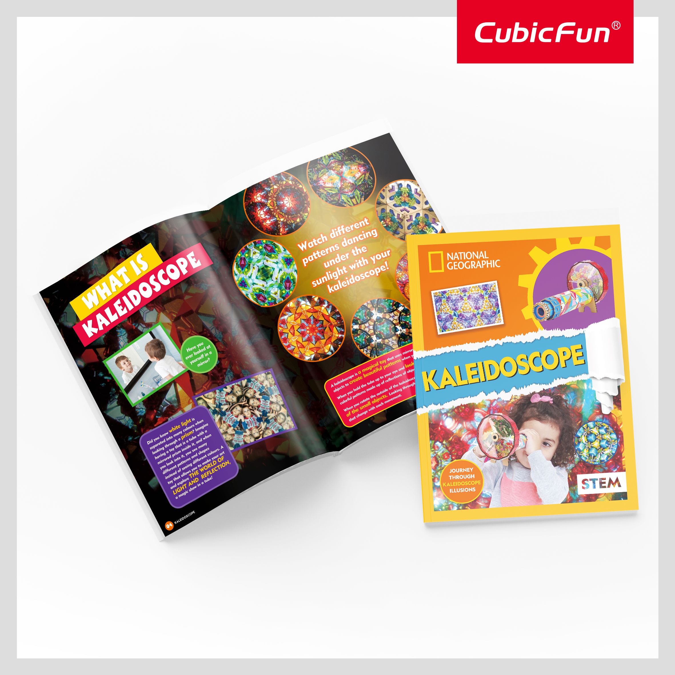 Набор для моделирования Cubic Fun Stem Калейдоскоп (DS1090h) - фото 4