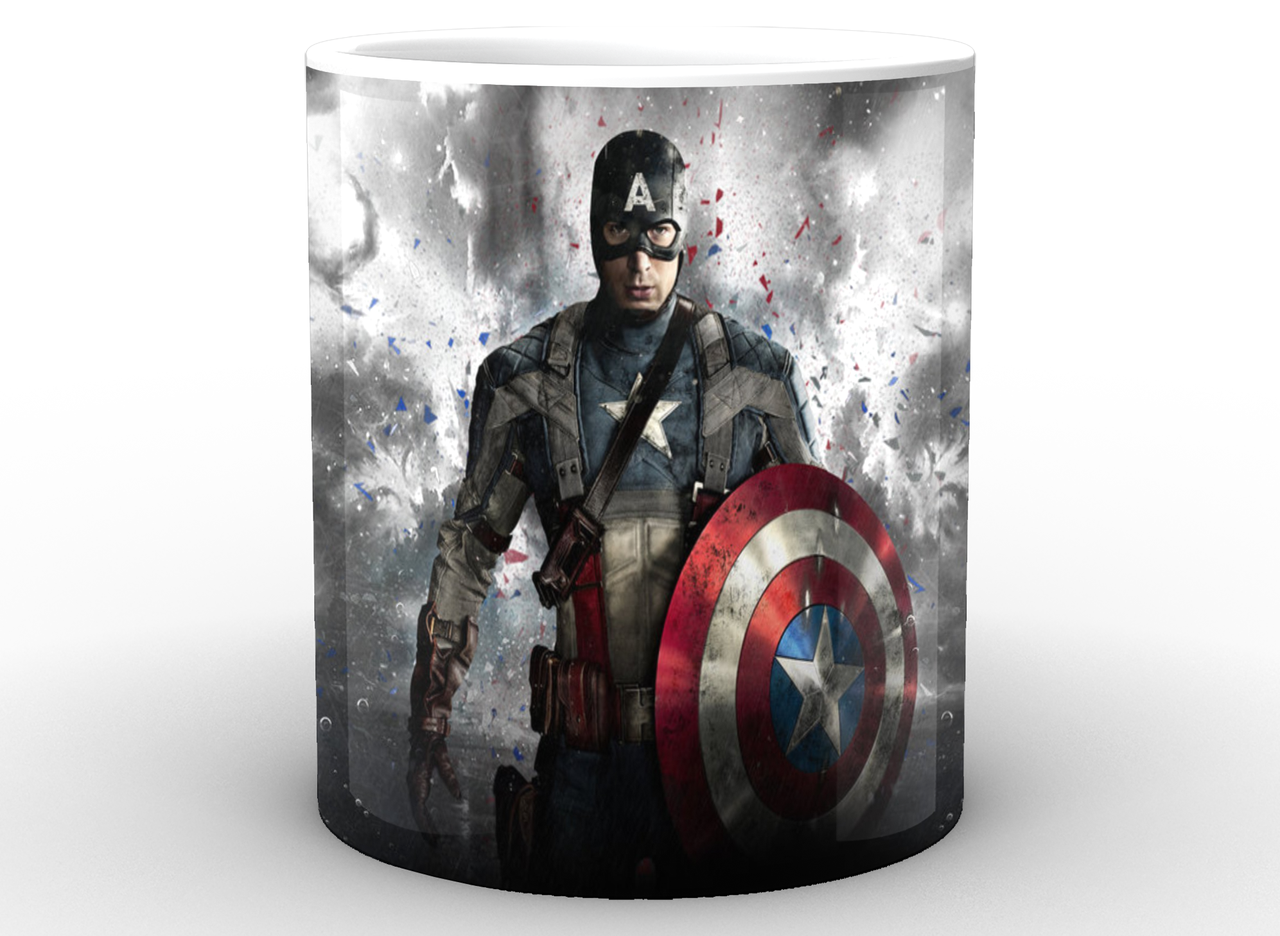 Кружка GeekLand Капитан Америка Captain America Стив Роджерс CA.02.007 - фото 2