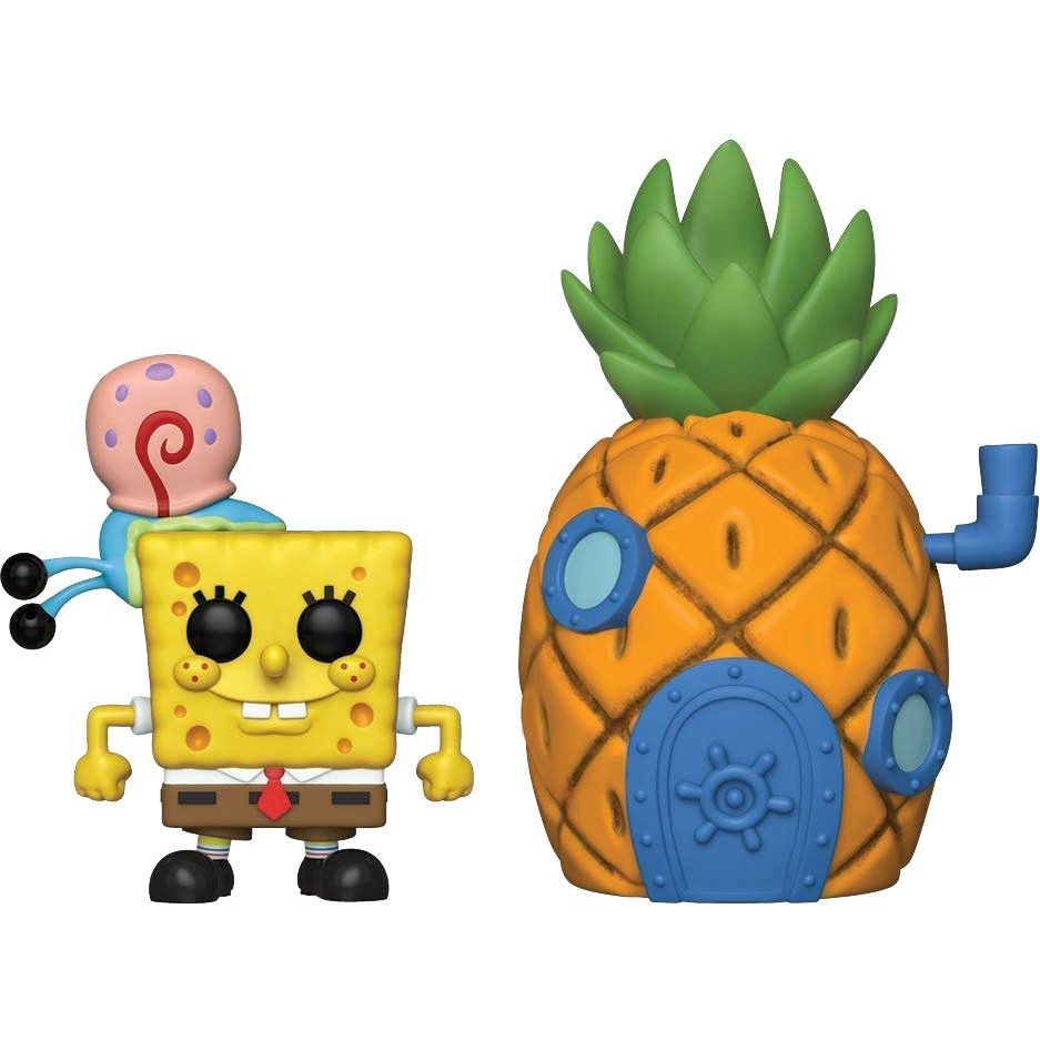 Набор фигурок Funko Pop! Spongebob Губка Боб с домом-ананасом (39547) - фото 1