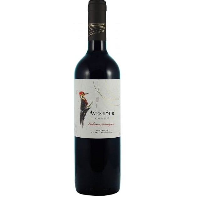Вино Aves del Sur Cabernet Sauvignon, червоне, сухе, 12,5%, 0,75 л (8000009377866) - фото 1