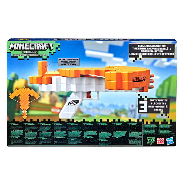 Бластер Hasbro Nerf Minecraft Pillagers Crossbow, з 3 стрілами (F4415) - фото 3