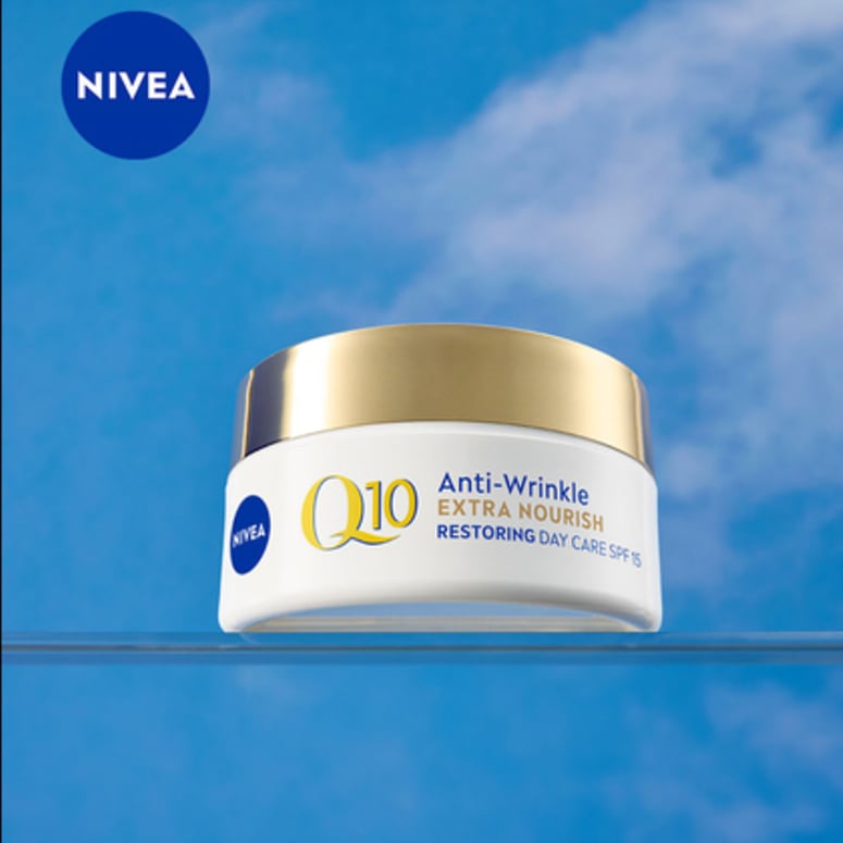 Восстанавливающий дневной крем Nivea Q10 против морщин для сухой кожи SPF15, 50 мл (84976) - фото 4