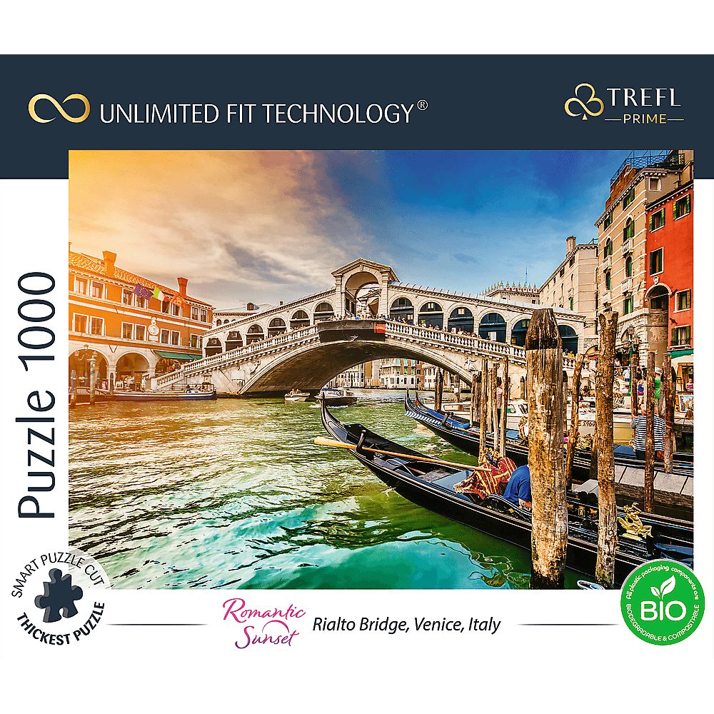 Пазли Trefl Безмежна колекція: Міст Ріальто Венеція Італія 1000 елементів - фото 3