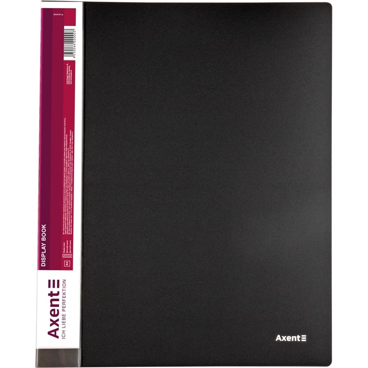 Дисплей-книга Axent А4 10 файлов черная (1010-01-A) - фото 1