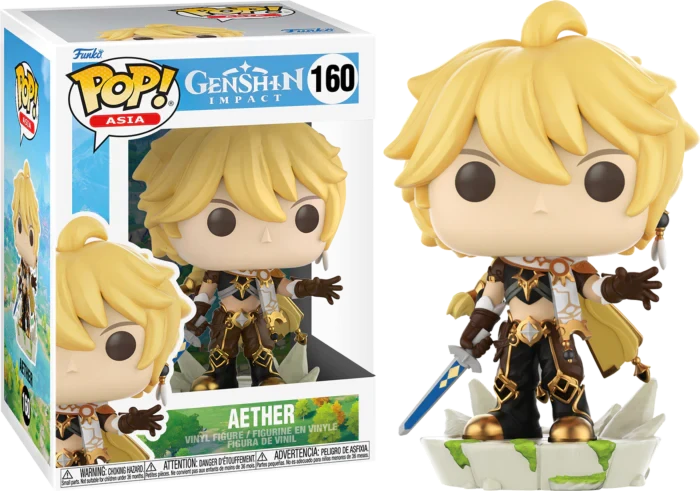 Фігурка Funko Pop Ітер Геншін Імпакт Aether Genshin Impact GI A 160 - фото 2