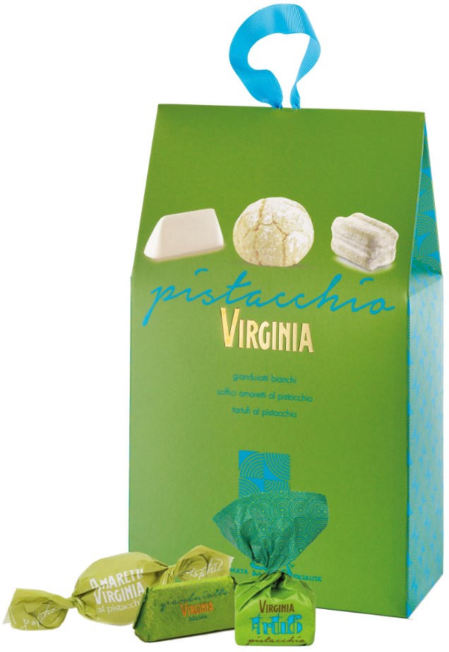 Подарочный набор конфет Amaretti Virginia Фисташковый, 300 г - фото 2