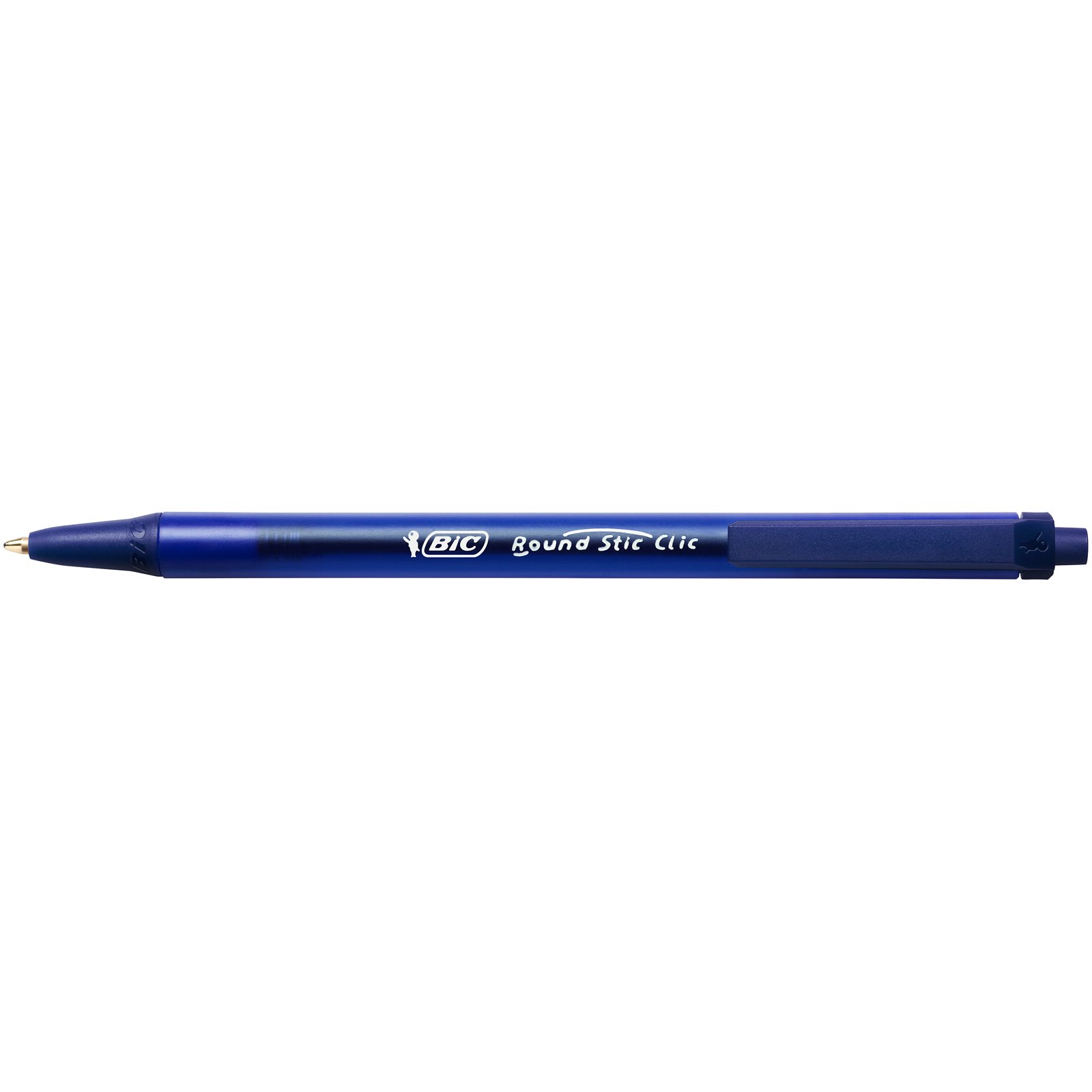 Ручка шариковая BIC Round Stic Clic, 0,32 мм, синий, 1 шт. (926376) - фото 3