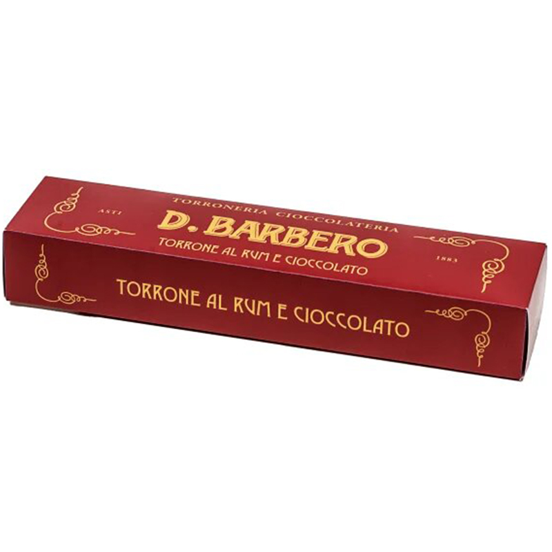 Нуга D.Barbero шоколадная с ромом 270 г - фото 2