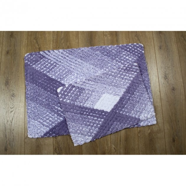 Набор ковриков Irya Wall mor, 2 шт., фиолетовый (11913985242495) - фото 4