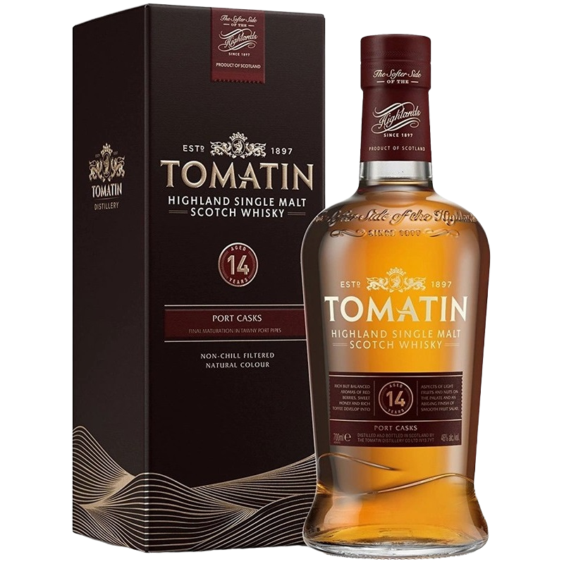 Виски Tomatin Distillery Tomatin 14 yo Single Malt Scotch Whisky 46% 0.7 л - фото 1