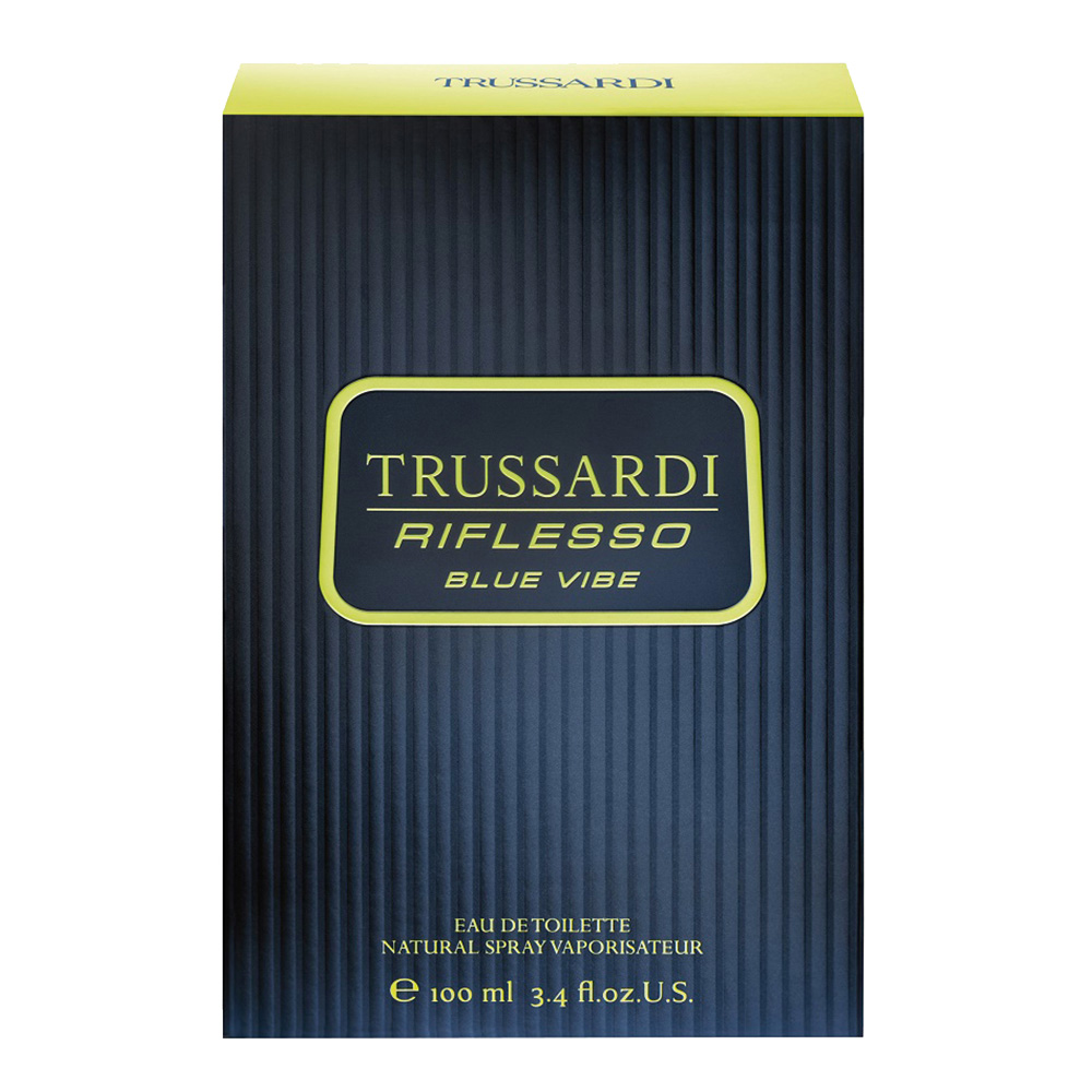 Чоловіча туалетна вода Trussardi Riflesso Blue Vibe 100 мл - фото 4