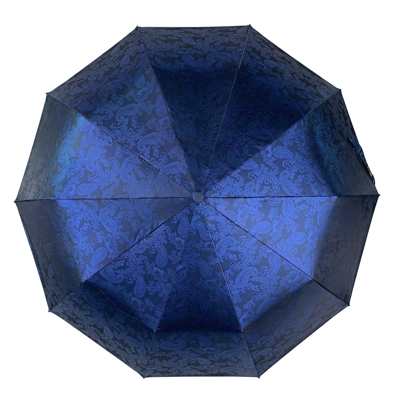 Жіноча складана парасолька напівавтомат Bellissima 102 см синя - фото 2