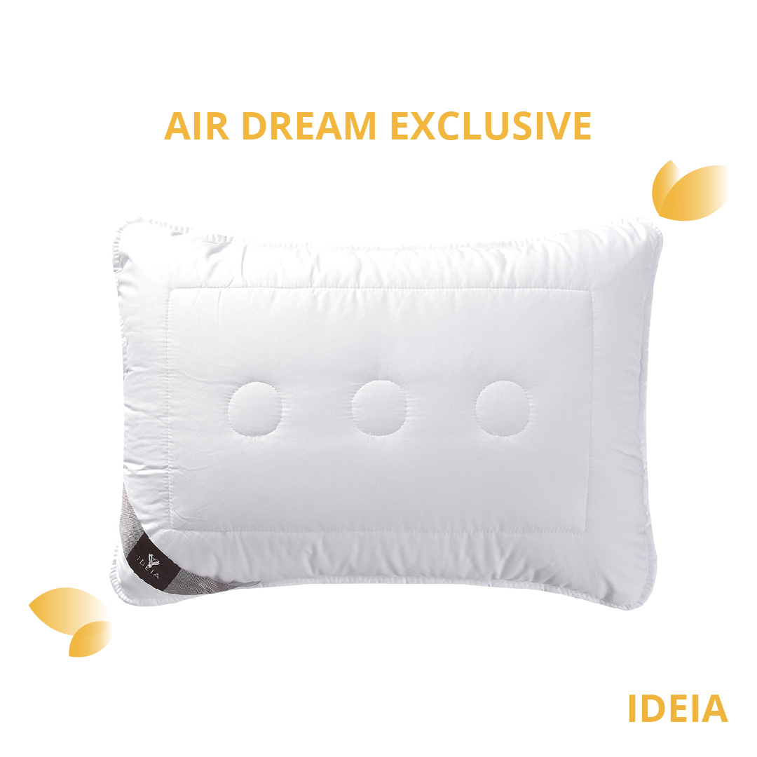 Подушка Ideia Air Dream Exclusive, 70х50 см, білий (8-11586) - фото 3