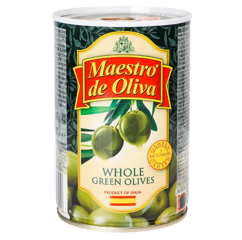 Оливки Maestro De Oliva с косточкой 420 г (865894) - фото 4