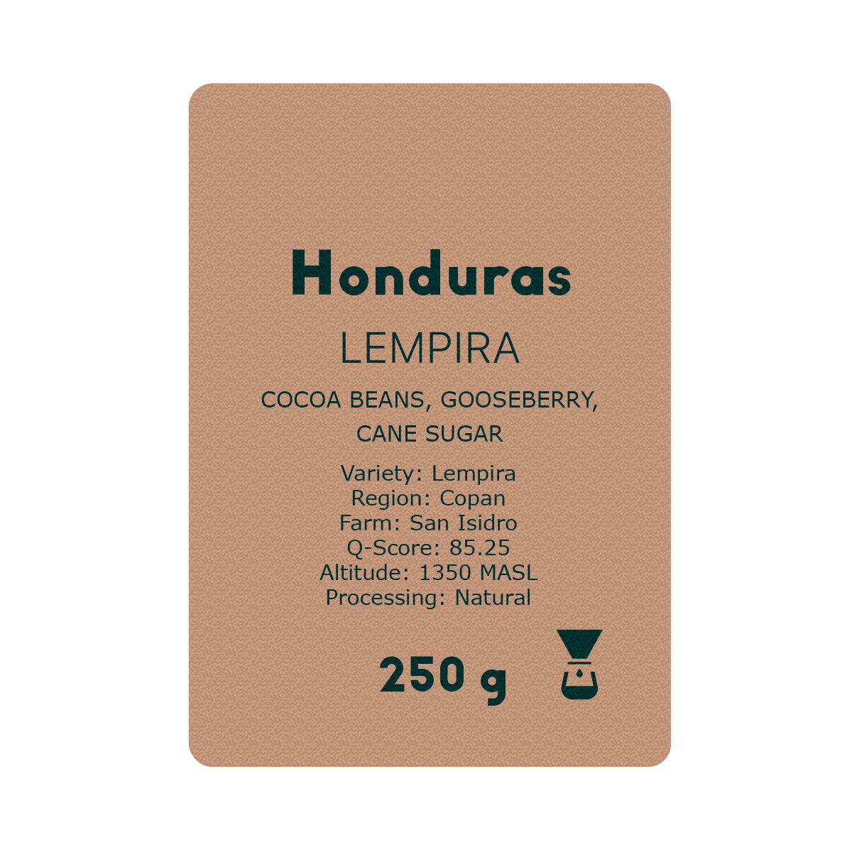 Кава в зернах YoCo Honduras Lempira 250 г - фото 3