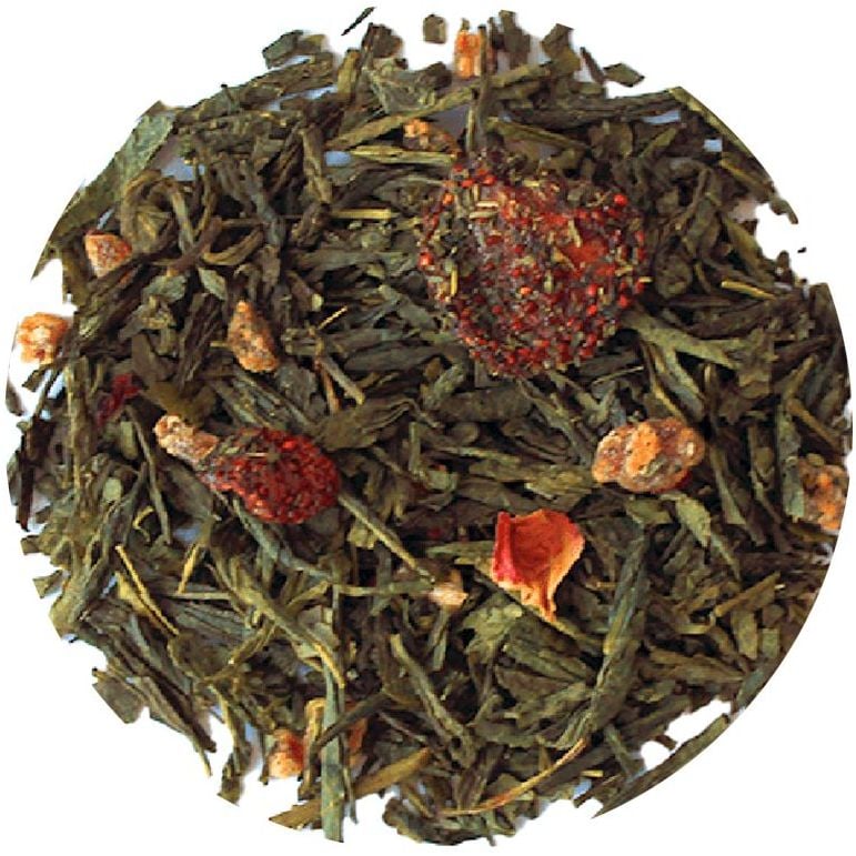Чай зелений Teahouse Інжир та Полуниця No426 100 г - фото 2
