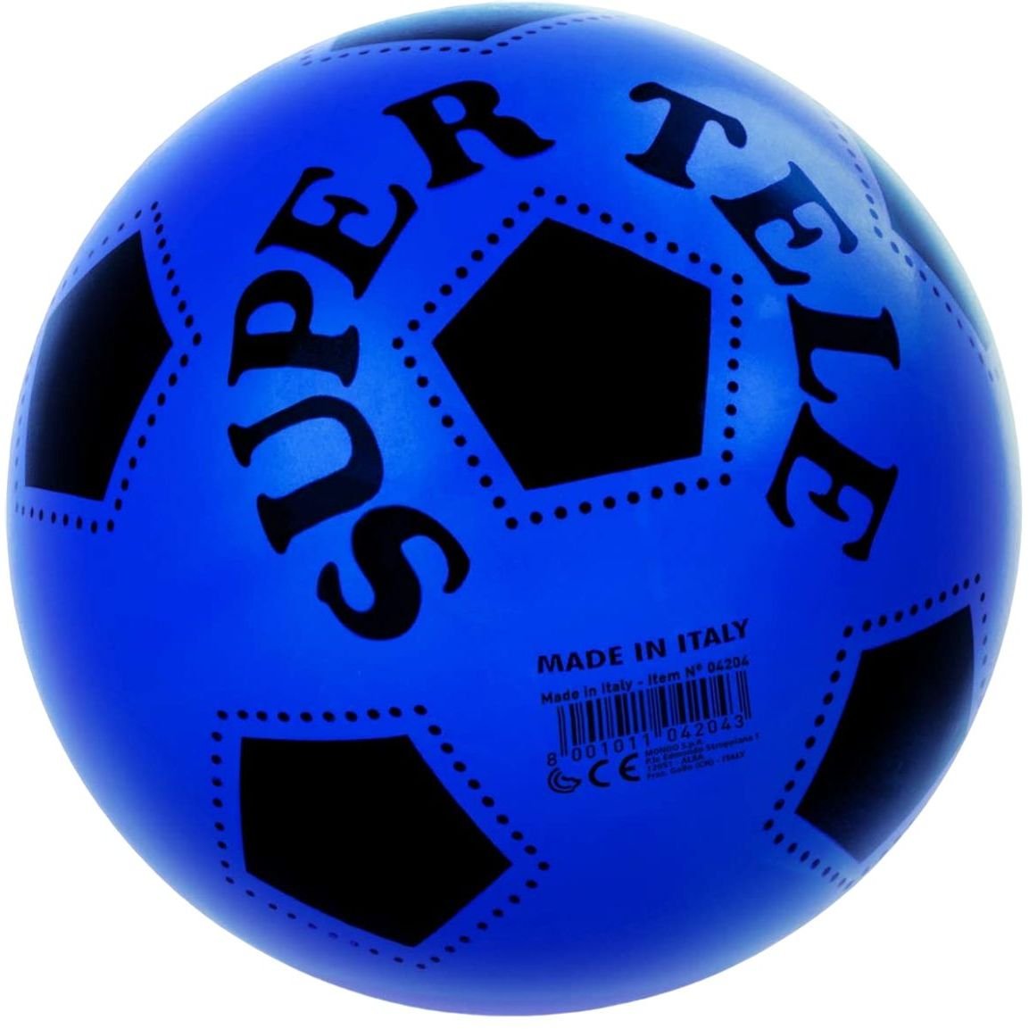 Футбольний м'яч Mondo Super Tele, 14 см, синій (04205) - фото 1