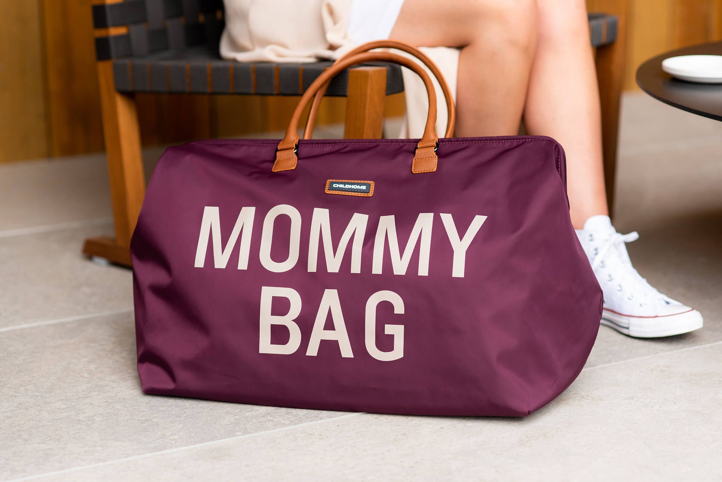 Сумка Childhome Mommy bag, баклажан (CWMBBAU) - фото 8
