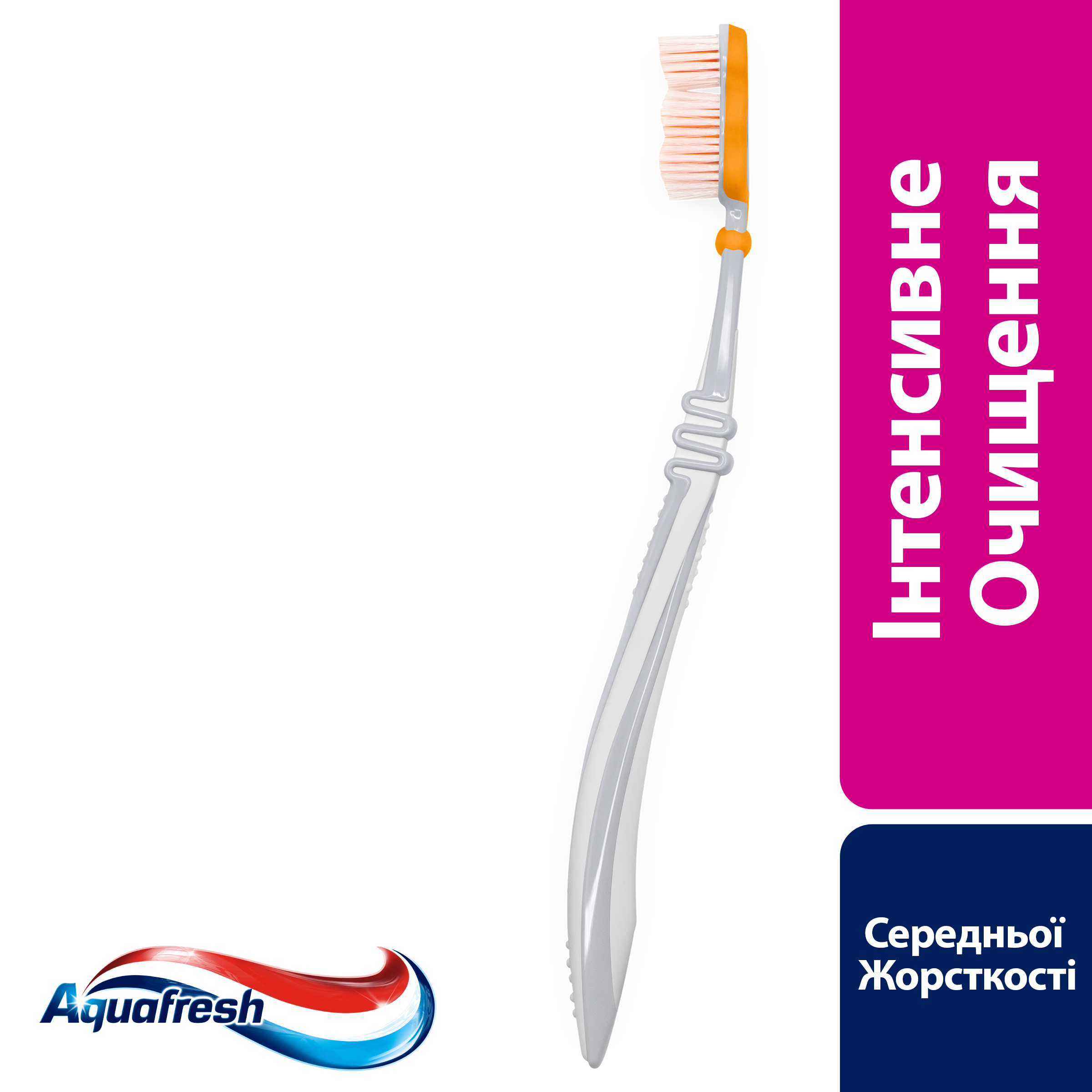 Зубная щетка Aquafresh Intense Clean, средняя - фото 6
