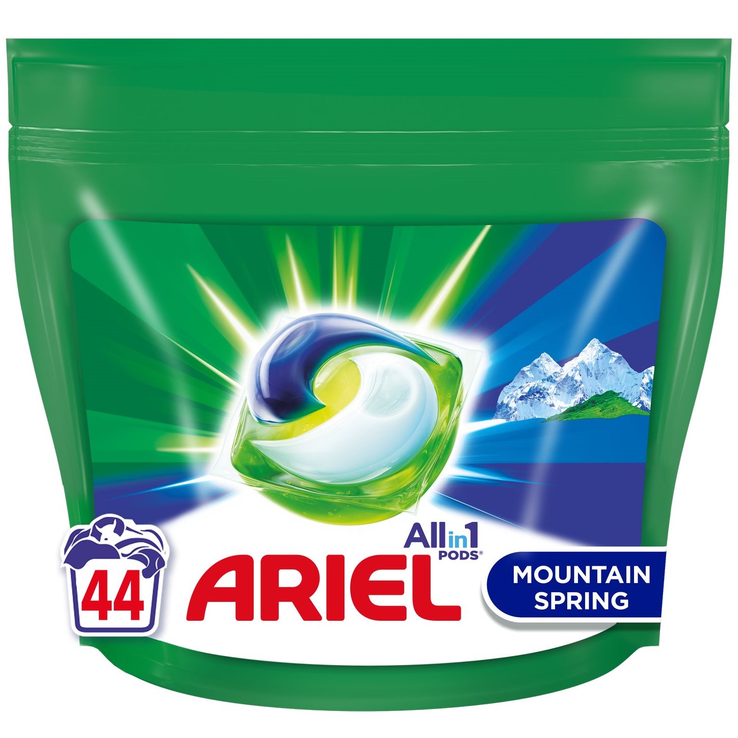 Photos - Laundry Detergent Ariel Капсули для прання  Pods All-in-1 Гірське джерело 44 шт. 