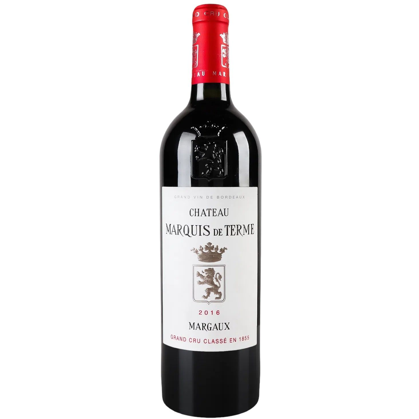 Вино Chateau Marquis de Terme Margaux AOC Grand Cru Classe 2016 червоне сухе 0.75 л - фото 1