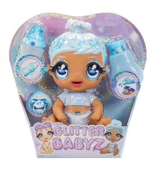 Ігровий набір з лялькою Glitter Babyz Сніжинка (574859) - фото 6