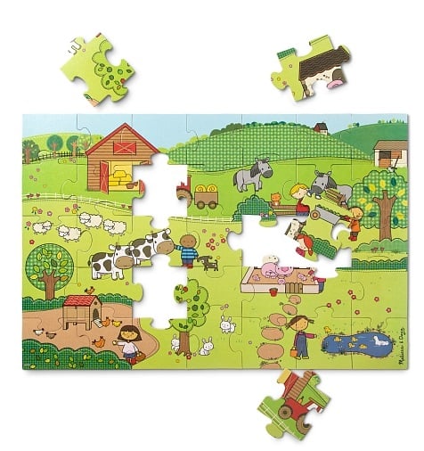 Гігантська головоломка-пазли Melissa&Doug На фермі, 35 елементів (MD31375) - фото 3