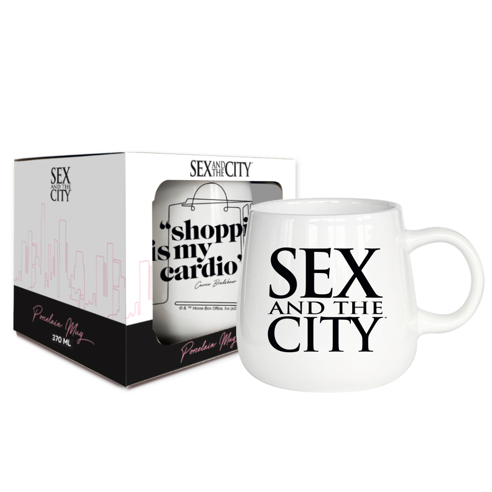 Чашка фарфоровая Warner Bros Бутон Sex and The City в упаковке 370 мл (76001620) - фото 1