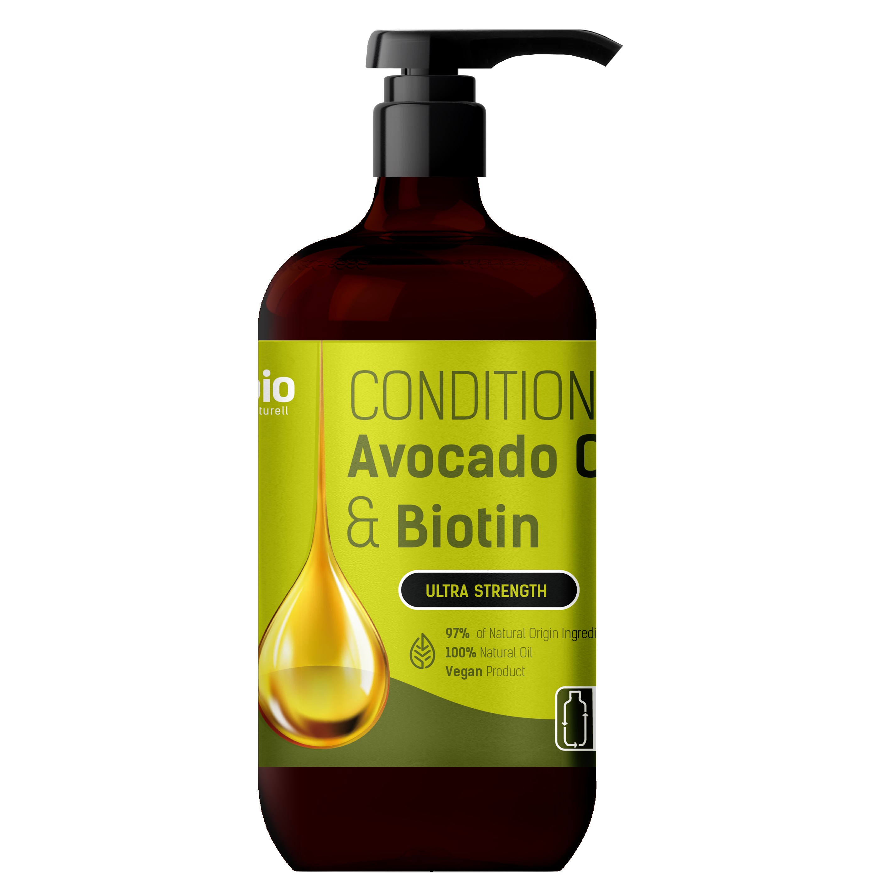 Кондиціонер для волосся Bio Naturell Bion Avocado Oil&Biotin Conditioner, 946 мл - фото 1