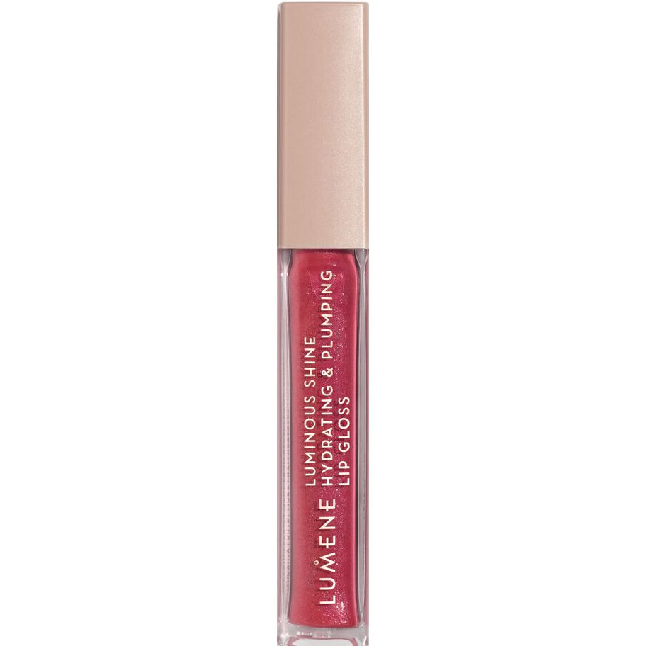 Блеск для губ Lumene Luminous Shine Hydrating & Plumping Lip Gloss тон 5 (Bright rose) 5 мл - фото 1