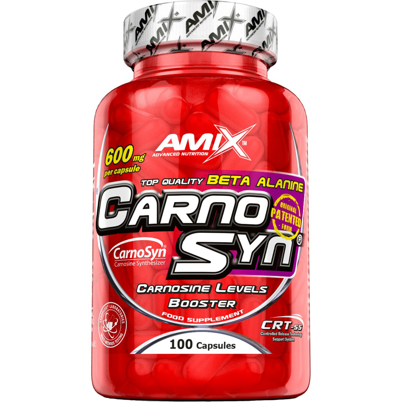 Аминокислота Amix Beta Alanine 600 мг 100 капсул - фото 1