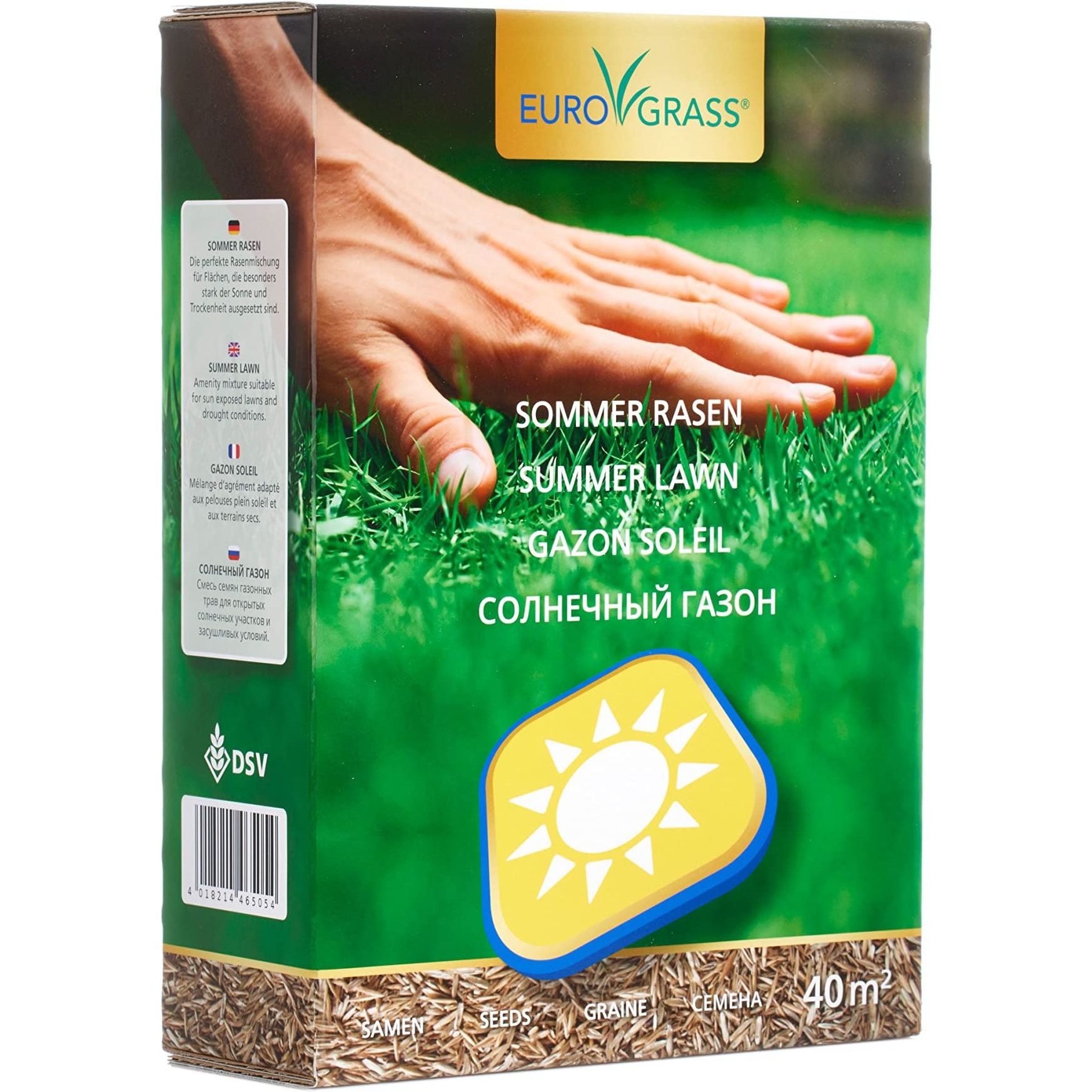 Газон засухоустойчивый Eurograss DIY Summer Lawn 1 кг (000024385) - фото 1