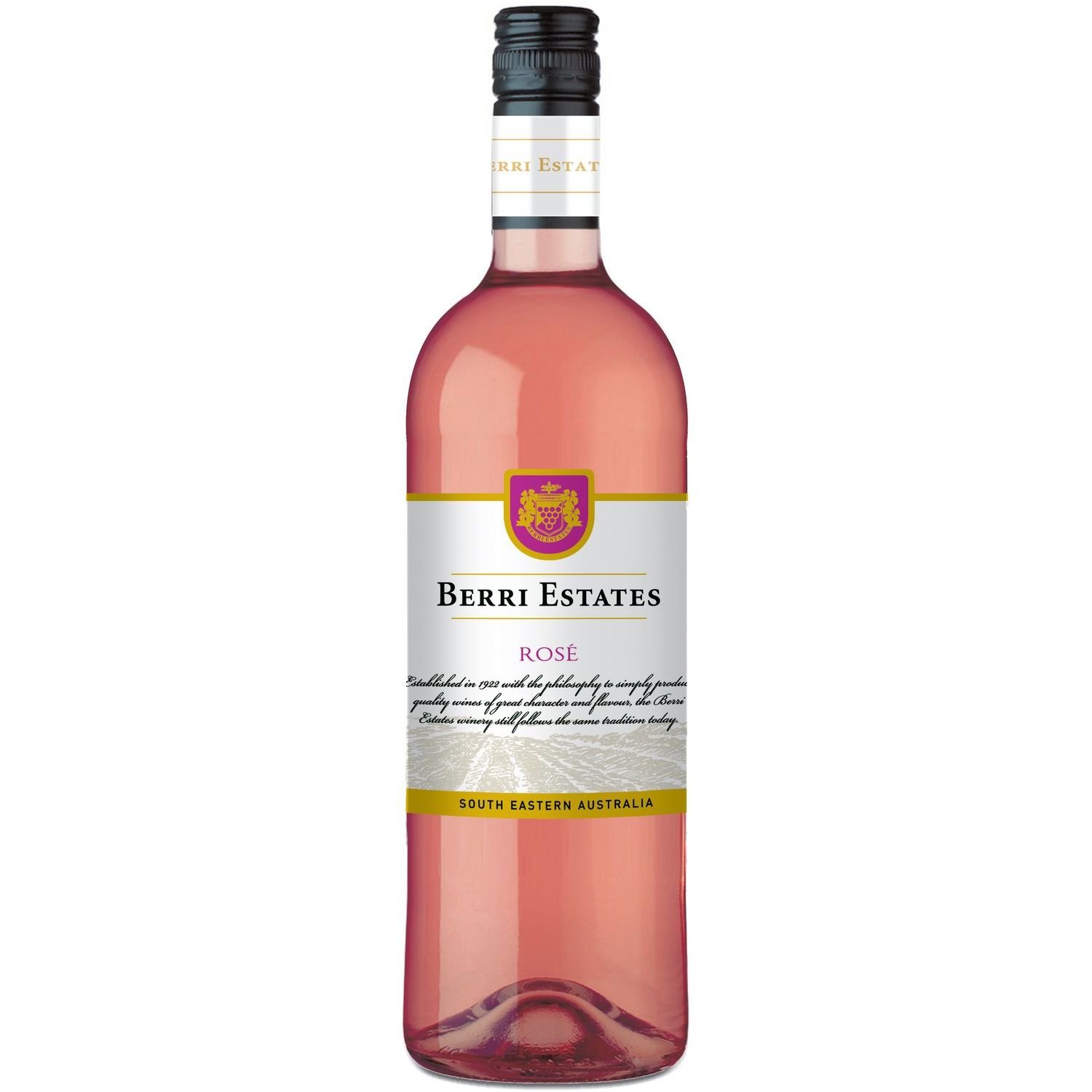 Вино Berri Estates Rose, розовое, полусухое, 12%, 0,75 л - фото 1