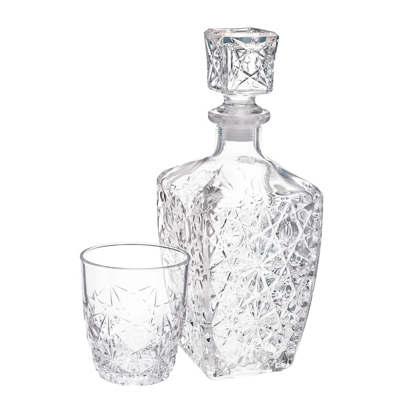 Набір для віскі Bormioli Rocco Dedalo Графін + 6 склянок, 260 мл (226040S1A021990) - фото 1