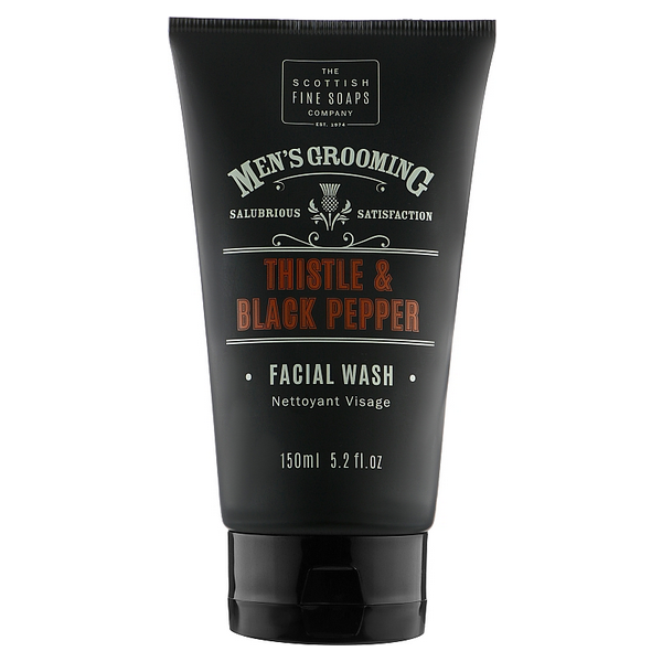 Гель для вмивання Scottish Fine Soaps Men`s Grooming Thistle&Black Pepper Facial Wash, 150 мл (93264) - фото 1
