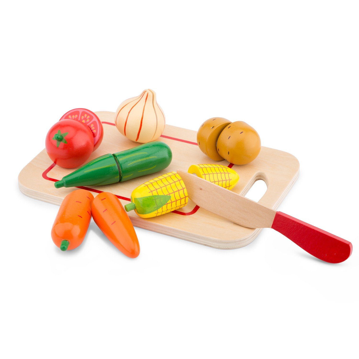 Набір овочів New Classic Toys, 8 предметів (10577) - фото 2