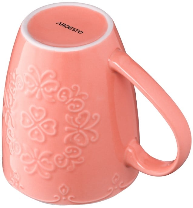 Чашка Ardesto Barocco, 330 мл, рожевий (AR3458P) - фото 5