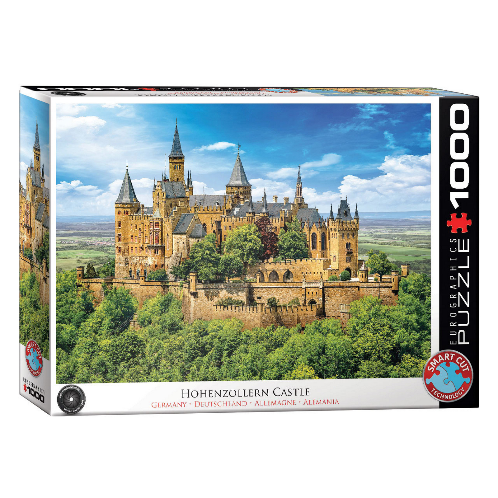 Пазл Eurographics Замок Гогенцоллерн - Німеччина, 1000 елементів (6000-5762) - фото 1
