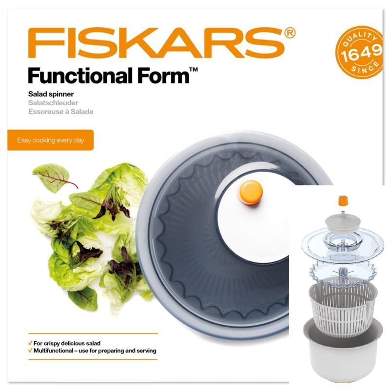 Сушилка для зелени Fiskars Form (1014433) - фото 1
