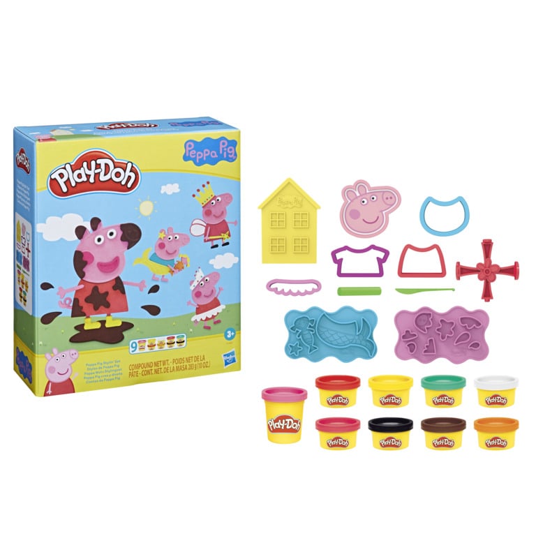 Ігровий набір пластиліну Hasbro Play-Doh Свинка Пеппа (F1497) - фото 2