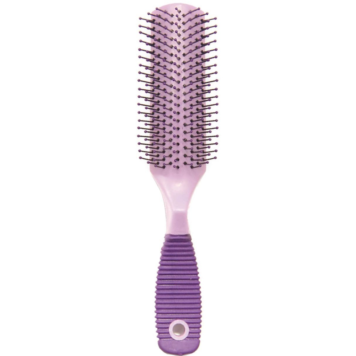 Щітка масажна для волосся SPL 8543 фіолетова - фото 1