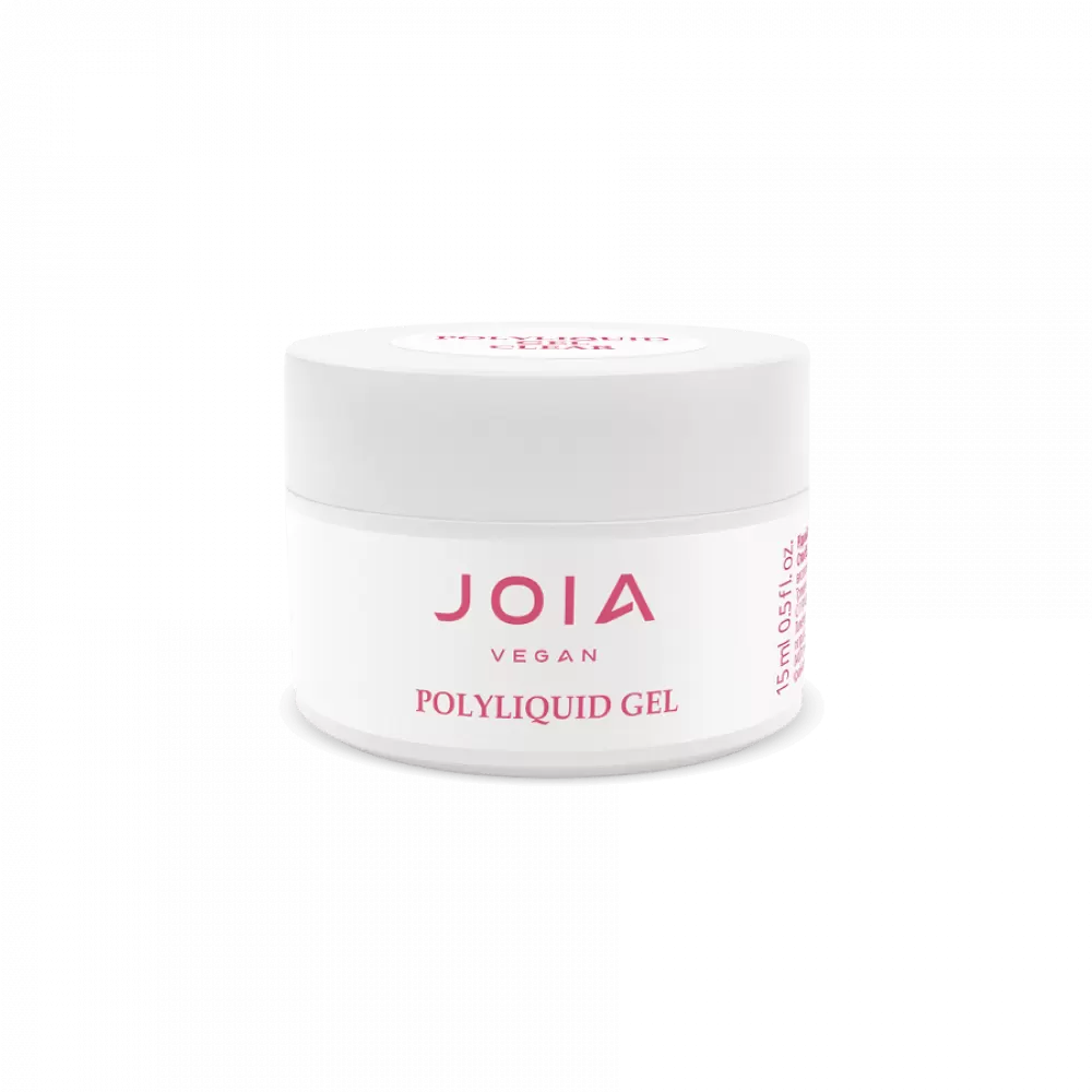 Рідкий гель для укріплення та моделювання Joia vegan PolyLiquid gel Clear 15 мл - фото 2