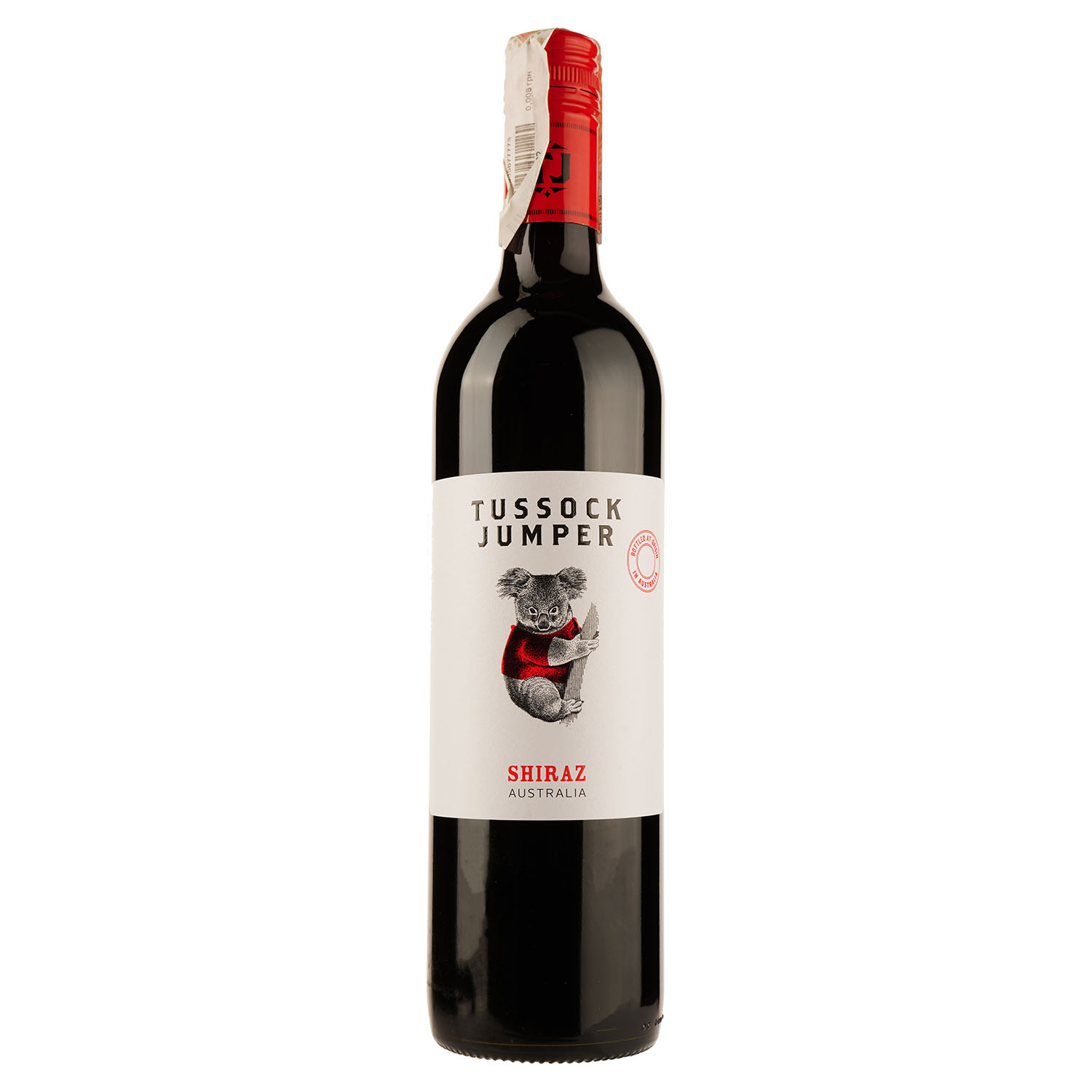 Вино Tussock Jumper Shiraz, червоне, сухе, 0,75 л - фото 1