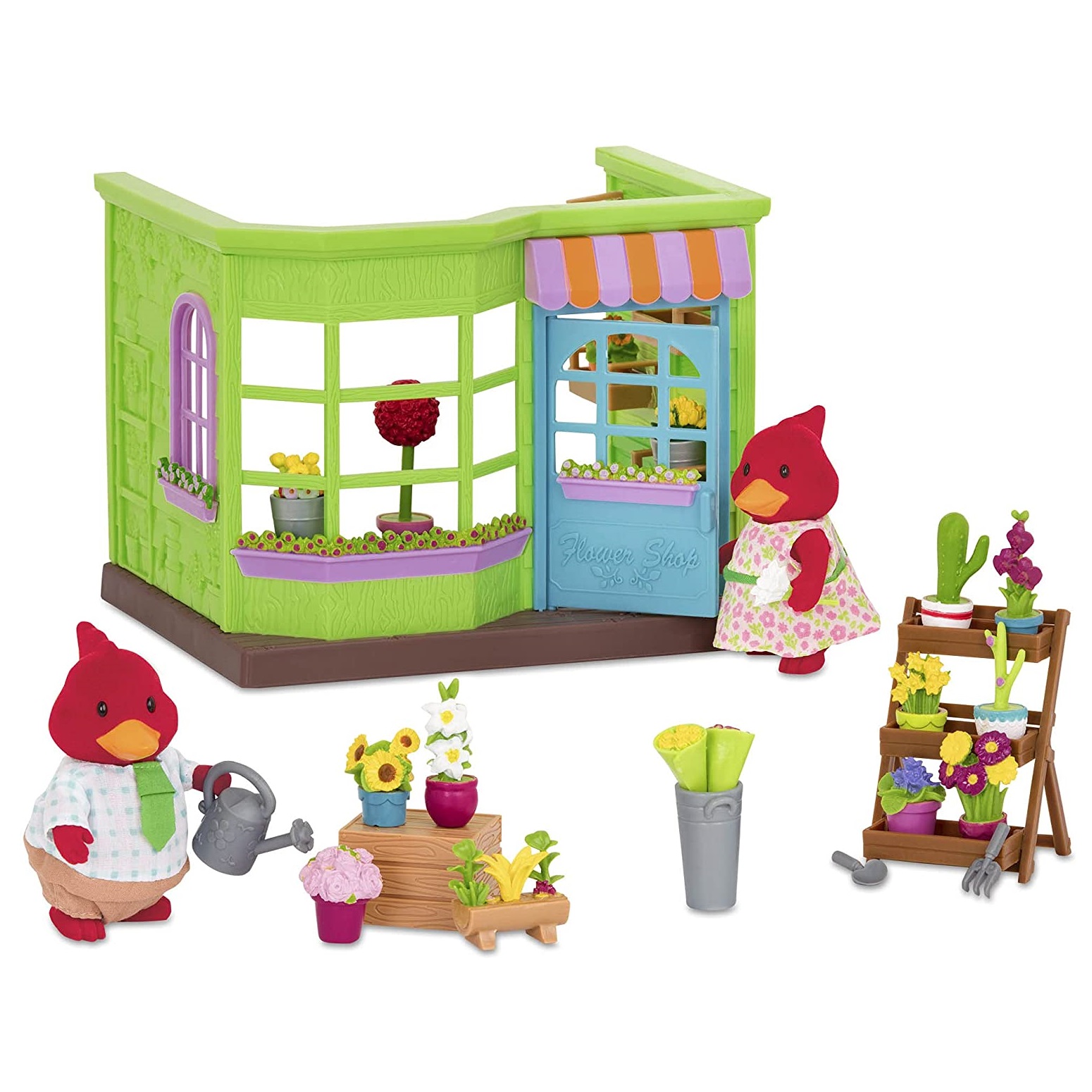 Игровой набор Lil Woodzeez Цветочный магазин (WZ6621Z) - фото 4