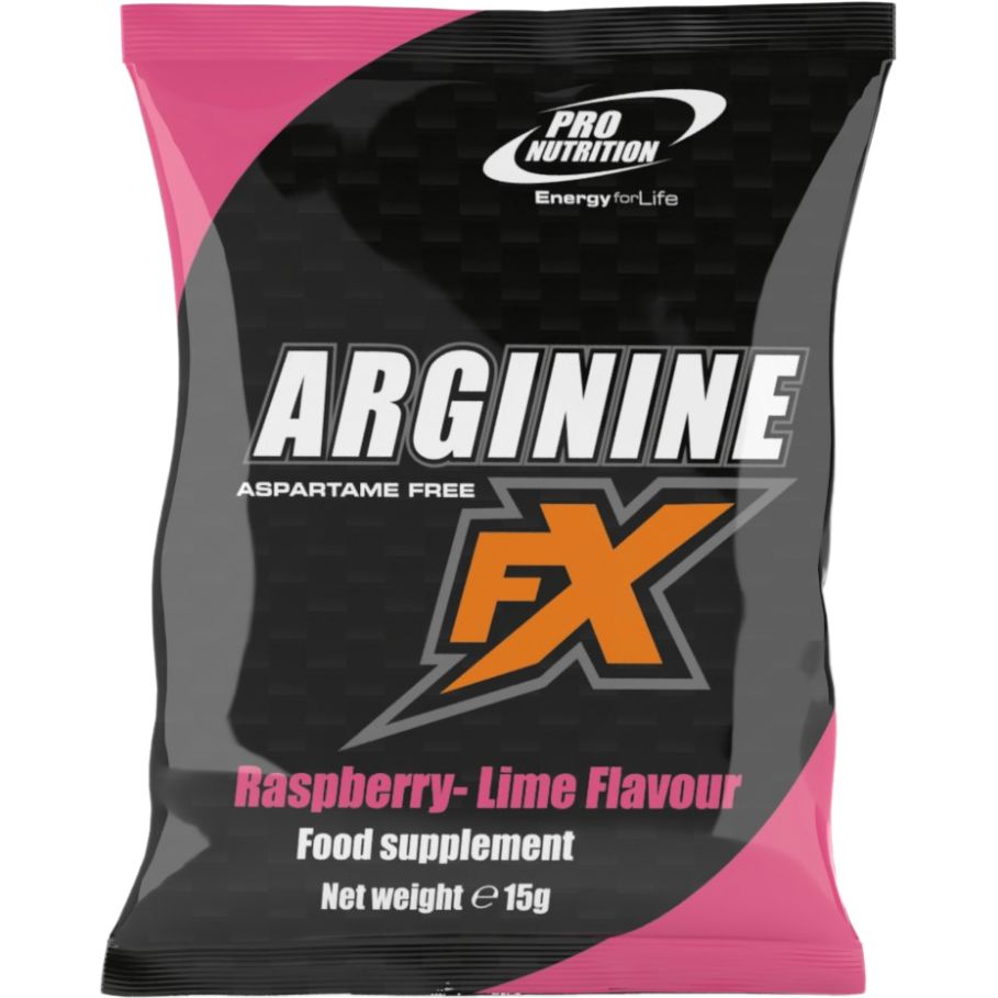 Харчова добавка Pro Nutrition Arginine FX Малина-лайм 15 г - фото 1