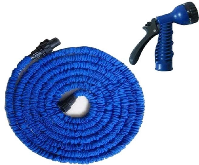 Шланг садовый для полива Supretto X-hose, 45 м, d=25 мм, синий (C2651-45) - фото 3